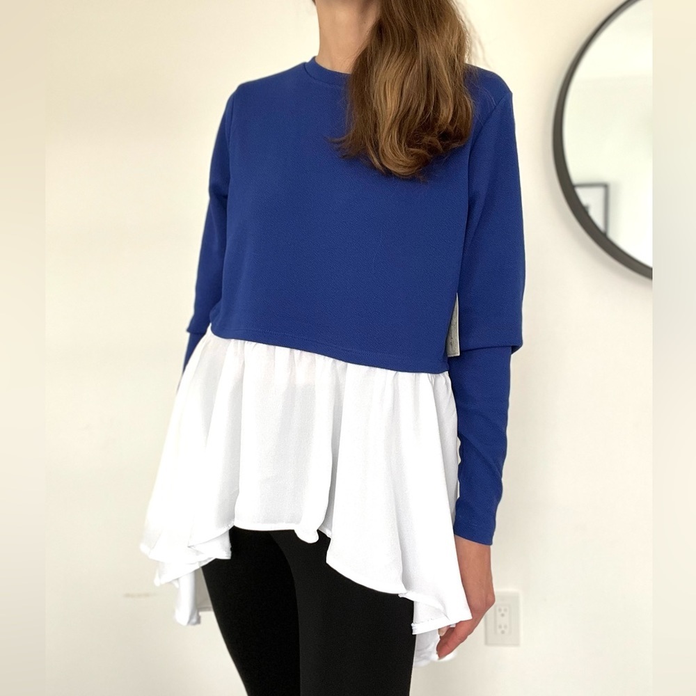 NWT✨2in1 High-Low Sweater Shirt